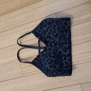 Balance Athletica Black Leopard Print Bra